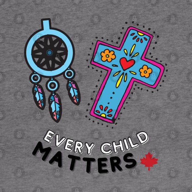 Every Child Matters Canada maple leaf by Mission Bear